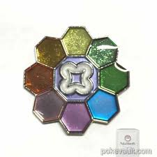 Pokémon go gym badges is something new to collect and level up as you battle and train your army of pocket monsters. Pokemon Center 2016 Kanto Gym Badge Collection Rainbow Pin Badge