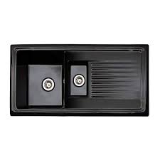 reginox rl401cb 1.5 bowl black ceramic