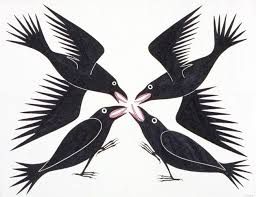 Pin By Kayren Kittrick On Art Inuit Art Crow Art Raven Art