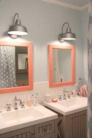 Barn Lights From Lowes 39 98 Over Bathroom Vanity Badkamerverlichting Badkamerlampen Kinderbadkamer