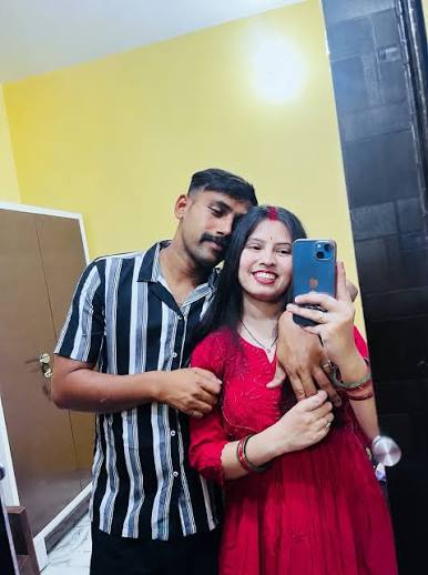 Indian newlywed woman glowing with Kannauj love attar