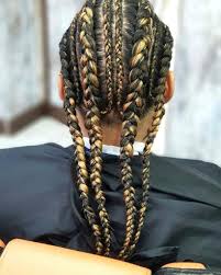 Cornrow braids are arguably the og black men's hairstyle (and a fave amongst black athletes), so it's no like the name suggests, it's a high fade with a slightly longer top: Braids For Men A Guide To All Types Of Braided Hairstyles For 2021