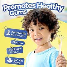 Kids Bamboo Toothbrushes (6 Pack)