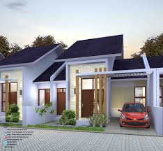 Apakah denah rumah bertuliskan tipe 54? Desain Eksterior Rumah Type 54 Cek Bahan Bangunan