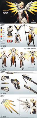 Overwatch Mercy Reference Guide Overwatch Cosplay Overwatch Mercy Overwatch