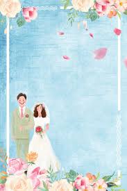 Wedding Invitation Fresh Blue Invitation Card Fresh Wedding Invitation Invitation Poster Background Wedding Background Image For Free Download