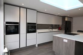 Whether you are looking for inspiration for a new kitchen or renovating an existing one, you will find the perfect choice within our top quality fitted kitchen ranges. Matt Dove Grey Handleless Kitchen Fitted In Stevenage Hertfordshire Kitchen Ergonomics