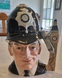 LARGE THE LONDON Bobby Royal Doulton Character Toby Jug $65.00