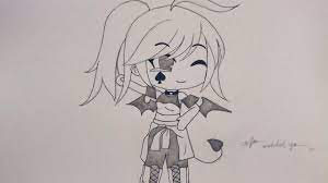Buat kamu yang ingin belajar berikut ada tutorial cara menggambar anime yang mudah dilakukan bagi pemula. Menggambar Gacha Life Tomboy Mudah Banget Untuk Pemula Youtube