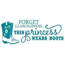 Wall Decor Plus More Wdpm3799 Forget The Glass Slipper Princess Western Wall Decals Quotes Vinyl St Wall Quotes Decals Wall Stickers Murals Lettering