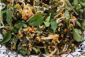Resep Urap Daun Kenikir, Pakai Kelapa ...