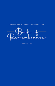 BHC's 2022 Virtual Book of Remembrance