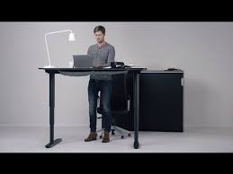 Bekant Hohenverstellbarer Schreibtisch Youtube