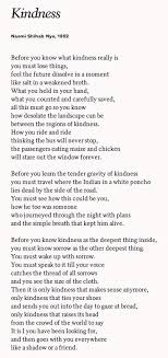 Kindness Naomi Shihab Nye Kindness Poem Poetry Words Writing Poetry