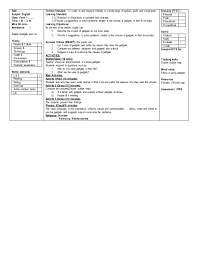 In groups, work collaboratively to develop lesson plans and classroom. Kssm Lesson Plan 1