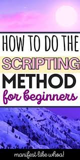 But if you're like most people, the first thing that comes to mind when you think about manifesting. How To Do The Law Of Attraction Scripting Method Free Template Pdf