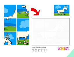 Choose from a variety of printable puzzle options with different sizes, number of pieces, and board material. Goat Jigsaw Puzzle Printable Worksheets For Kids