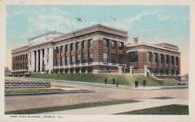 New High School Peoria Illinois 1923 Peoria Illinois Peoria Illinois