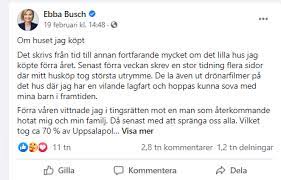 Den infekterade hustvisten, som kristdemokraternas ledare ebba busch är inblandad i, fortsätter. Grov Fortalsunderokning Inledd Mot Ebba Busch Kd Dagens Opinion