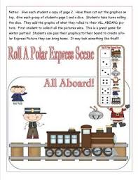 Polar Express Unit Theme Polar Express Dice Game Polar Express Lessons Polar Express Activities Polar Express Games
