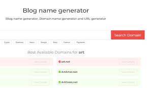 Try using a blog name generator! Blog Name Generator Zwentner Com