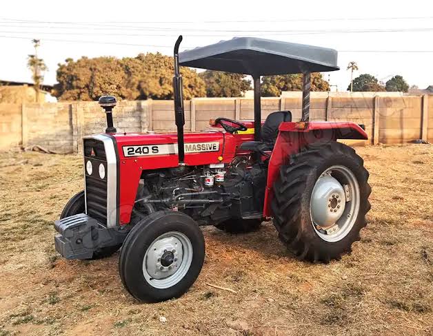 Tractor Engine View