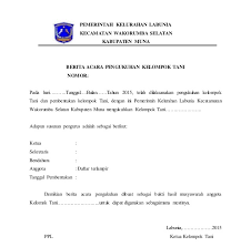 Check spelling or type a new query. Contoh Surat Berita Acara Kelompok Tani Contoh Surat