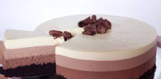 Bavarois Aux 3 Chocolats Avec Thermomix Bavarois 3 Chocolat Mousse 3 Chocolats
