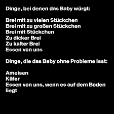 Dinge Bei Denen Das Baby Wurgt Brei Mit Zu Vielen Stuckchen Brei Mit Zu Grossen Stuckchen