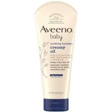 Aveeno eczema therapy baby soothing bath treatment helps relieve minor skin irritation and itching caused by rashes, eczema, poison ivy/oak/sumac, or insect bites. Aveeno Baby Soothing Hydration Creamy Oil 8oz Target