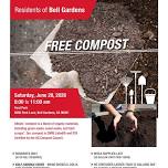 Bell Gardens Free Compost Giveaway
