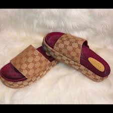 Edelgard uses her empire money to buy byleth gucci slides. Gucci Shoes Gucci Angelina Platform Slides Poshmark