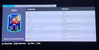 The midfield wizard terrorized opponents at both the club and national level, and now he can do the same for your fifa 21 team. Tots Rafa Is The Best Player I Ve Used No Need To Pay For Lucas This Is 8 Games Into The Wl Fifa