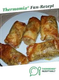 Fruhlingsrollen Aus Dem Backofen Rezept Rezepte Vorspeisen Rezepte Fruhlingsrollen