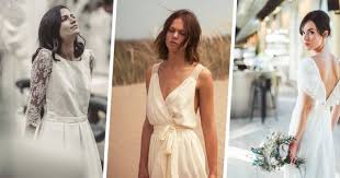 De plus en plus souvent, les mariages civil et religieux sont célébrés à quelques jours d'intervalle. 30 Robes De Creatrices Pour Un Mariage Civil Marie Claire