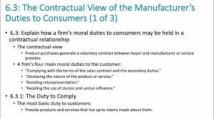 GBA 383 Chapter 6 The Ethics of Consumer Production and Marketing Part 2