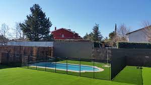 Maybe you would like to learn more about one of these? Installation Of Alvifence Safety Fence On Grass