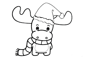 Imagine, christmas night when everyone is asleep. Baby Reindeer Coloring Page Christmas Coloring Books Christmas Coloring Pages Baby Reindeer