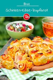 Schinken Kase Zupfbrot Meine Familie Ich Europas Grosstes Foodmagazin Rezept Zupfbrot Schinken Und Kase Kase Zupfbrot