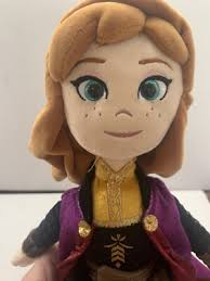 Disney Frozen 2 Anna Plush Doll Ty Sparkle Queen Anna 16 In Doll