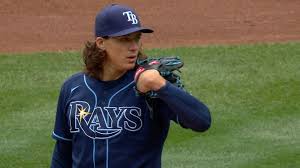 Tyler allen glasnow (born august 23, 1993) is an american professional baseball pitcher for the tampa bay rays of major league baseball (mlb). Tyler Glasnow K S 7 Vs Yankees 04 17 2021 Tampa Bay Rays