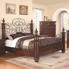 Wood And Wrought Iron Bed Frames Wood Bedroom Sets Iron Bed Frame Wrought Iron Bed Frames