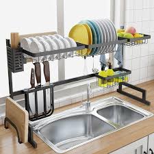 Egouttoir 2 En 1 Recuperateur D Eau Et Etagere De Cuisine Etagere Cuisine Idee Rangement Cuisine Rangement Maison
