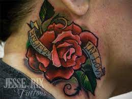 Check spelling or type a new query. 51 Best Rose Neck Tattoos