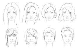 How To Draw Hair Female How To Draw Hair Face Drawing Drawings