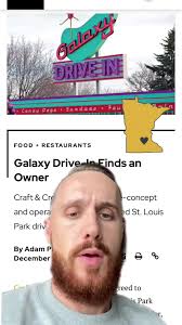 SLP!!! The Galaxy Drive-In that’s NEVER open is selling and re-opening as  Wells Roadside. A new drive-in that will be open year round. #minnesota  #drivein #restaurant #realestate