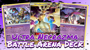 Anime battle arena / grand piece online. Toys Hobbies New Pokemon Battle Arena Deck Ultra Necrozma Gx Ptcgo Code Card In Hand Pokemon Individual Cards
