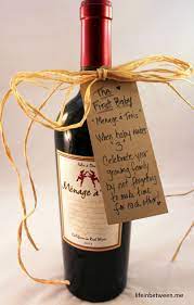 A Wine Basket Of Firsts Bridal Shower Gift Bridal Shower Wine Gift Bridal Shower Wine Shower Wine