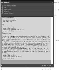 استخراج Css Illustrator Cc