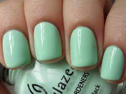 Re Fresh Mint Mint Green Nails Green Nails Mint Nails
